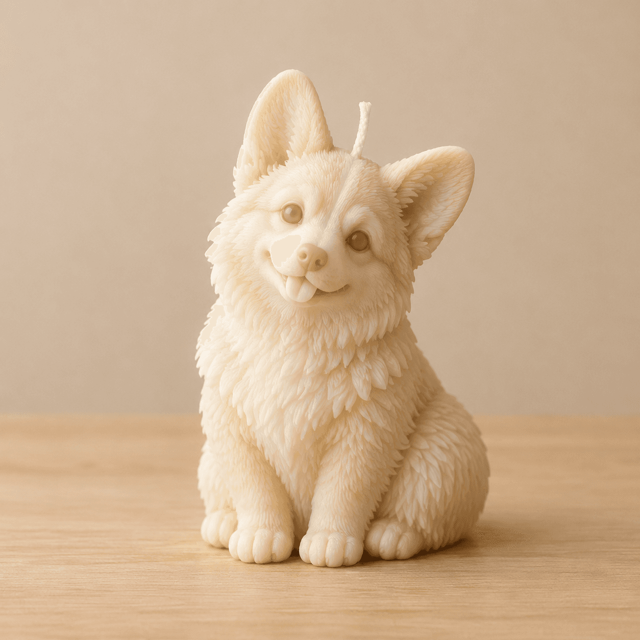 Corgi candle by Dreaming Day
